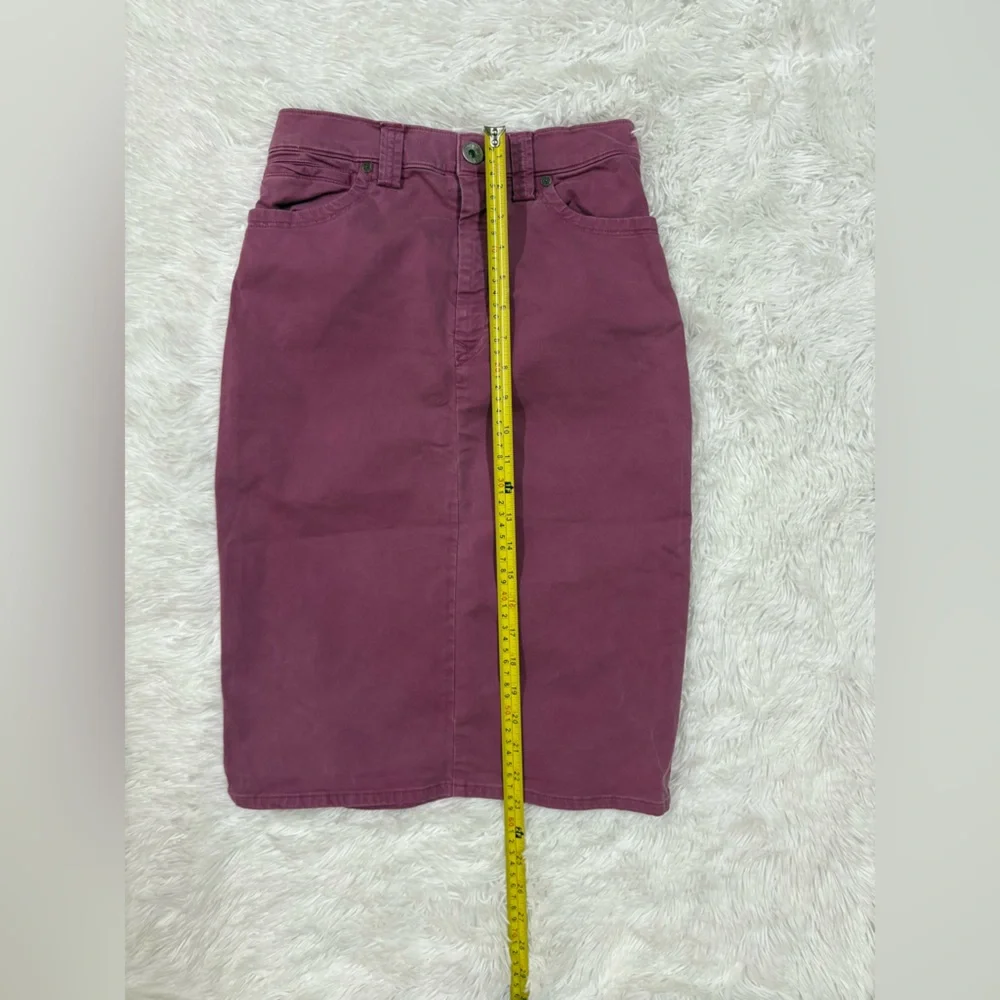 Nolita elegante Plum Pencil Skirt - Picture 6 of 10